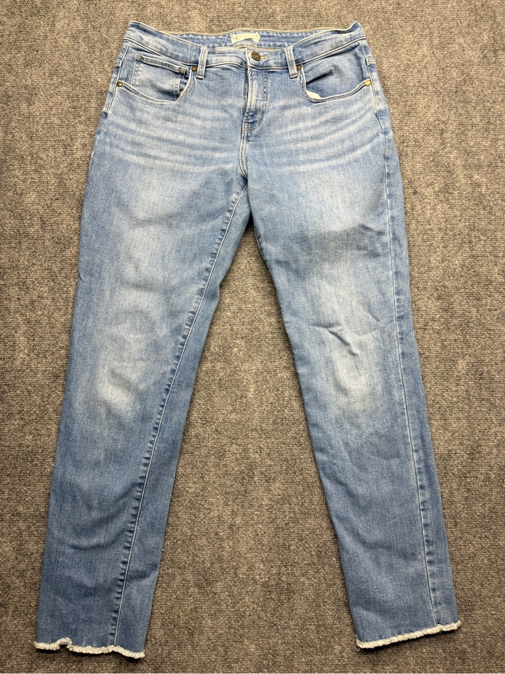 Carve Designs Light wash Women's 8 Straight-Leg Denim Jeans